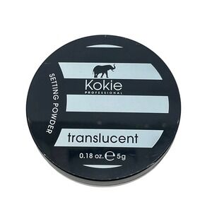 Kokie Translucent Setting Powder SP707 Lightweight Sheer Natural Finish New